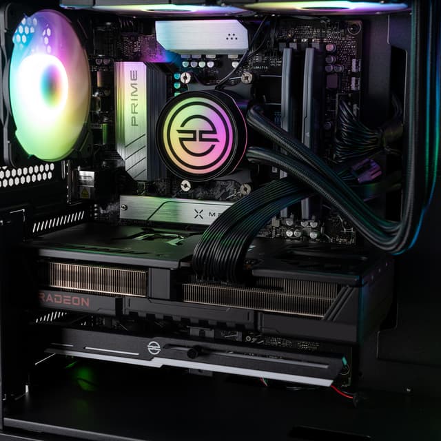 PCSpecialist Prime 505 R7-7X3D/32/1TB/RX9070XT stationær gaming computer