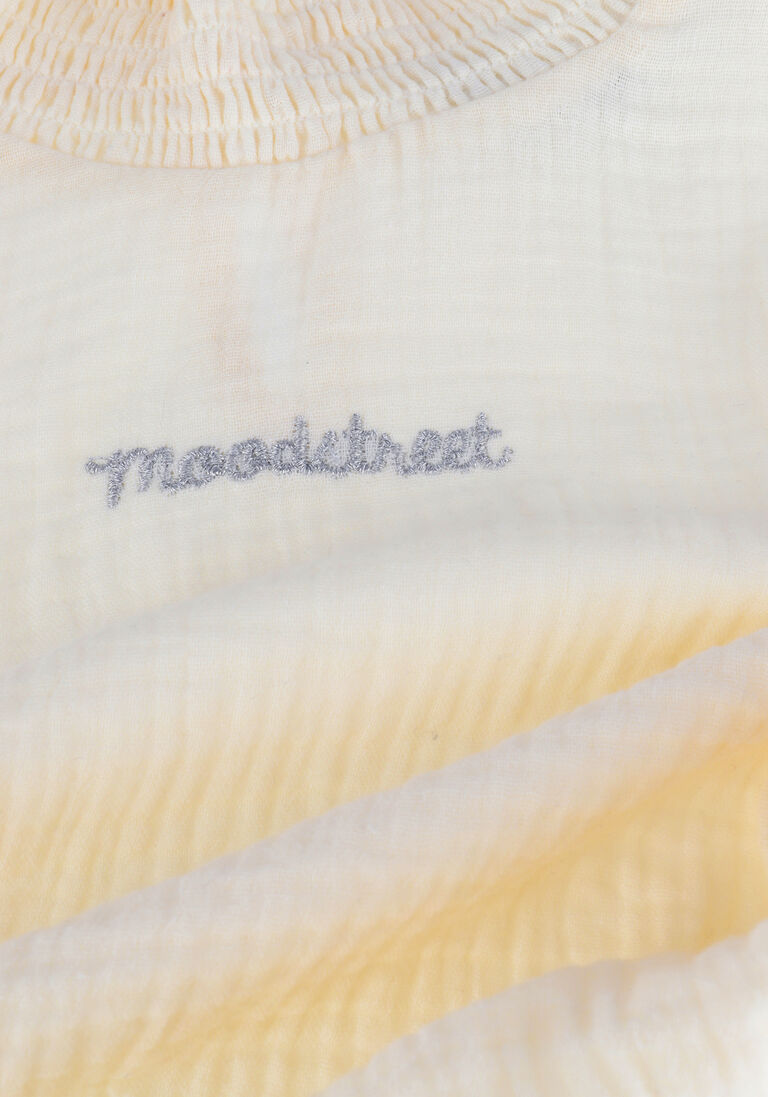 MOODSTREET gebroken wit moodstreet blouse m208-5119