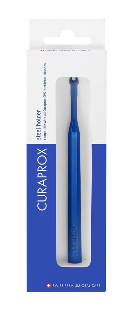 CURAPROX UHS 475 Stahl Halter<br>1 Stück, blau