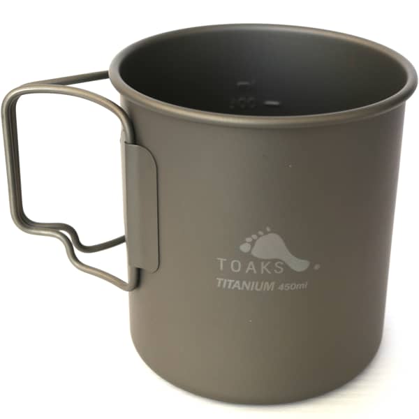 Vaisselle randonnée TOAKS TITANIUM 450ML CUP