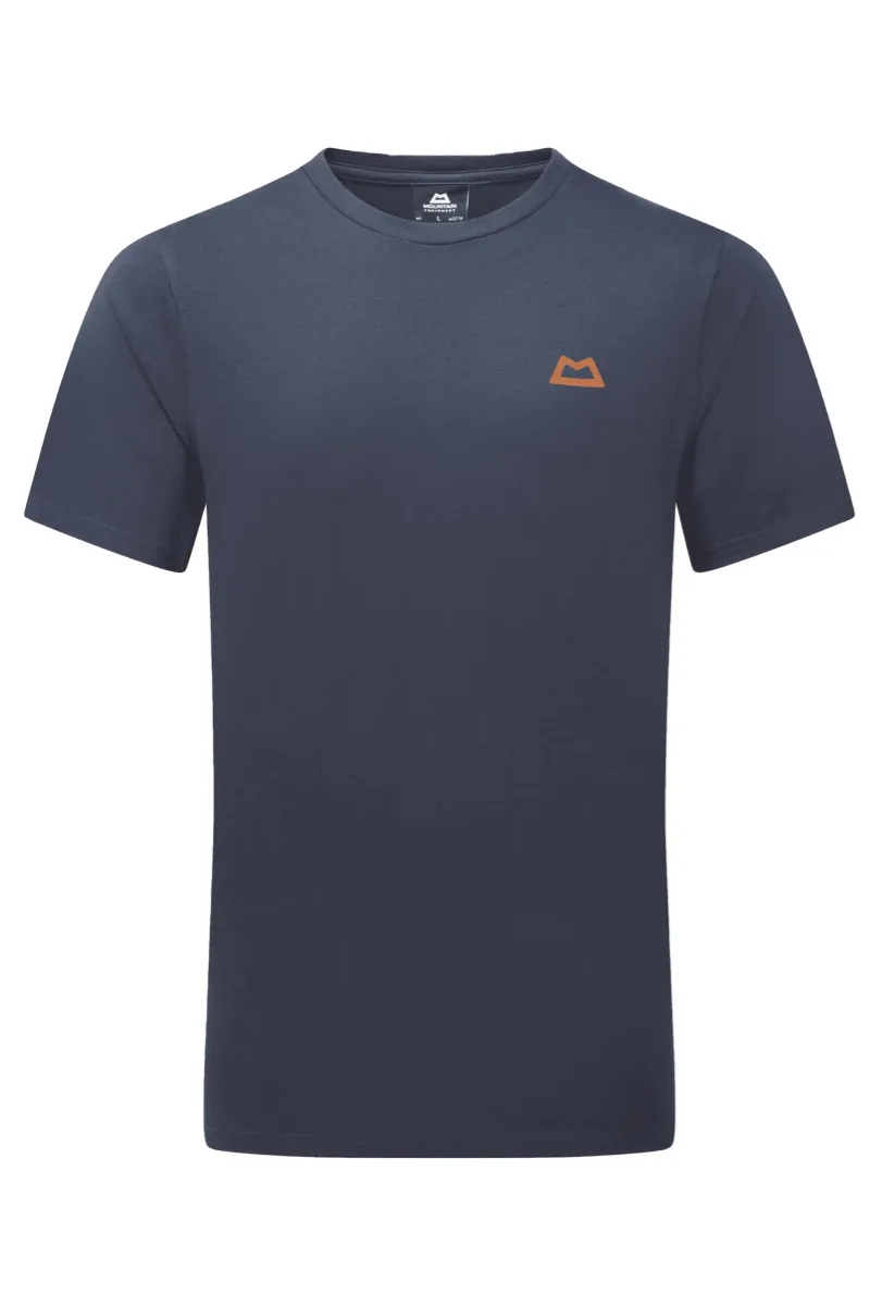 Mountain Equipment Everest Mens Tee Ombre Blue