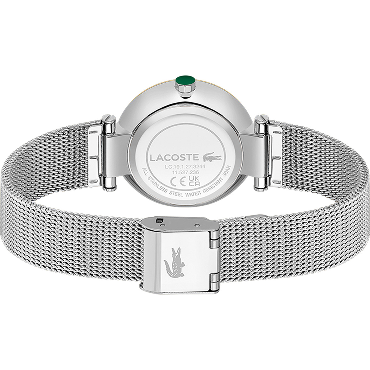 Montre LACOSTE orba femme bracelet acier gris