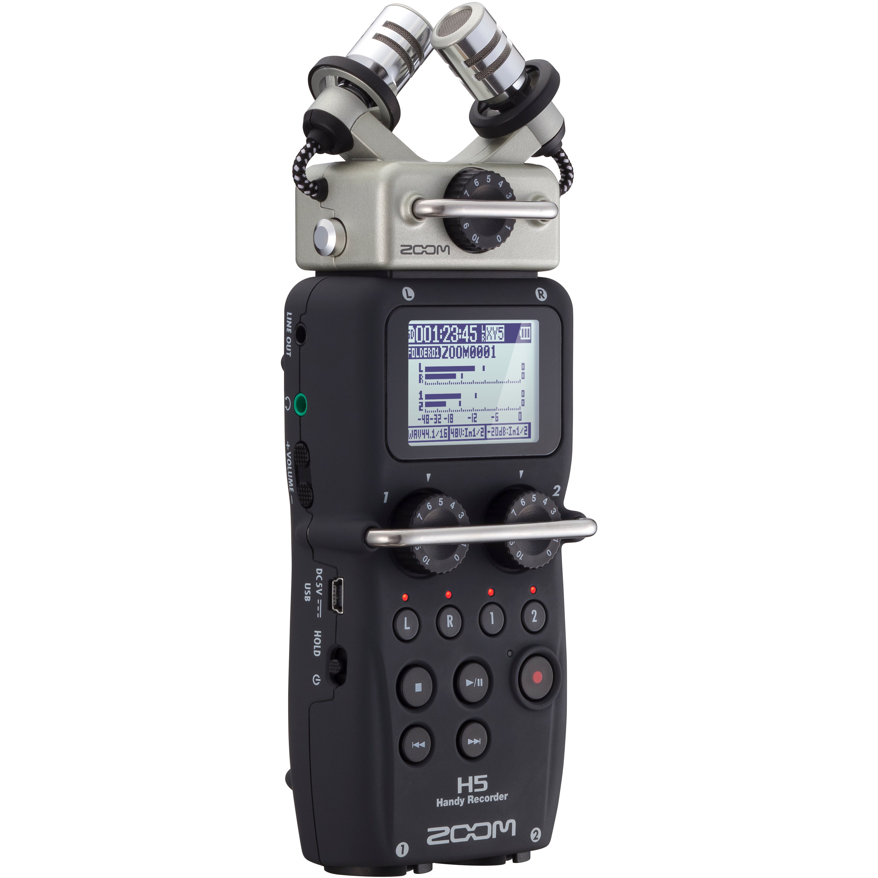Zoom H5 handheld audiorecorder