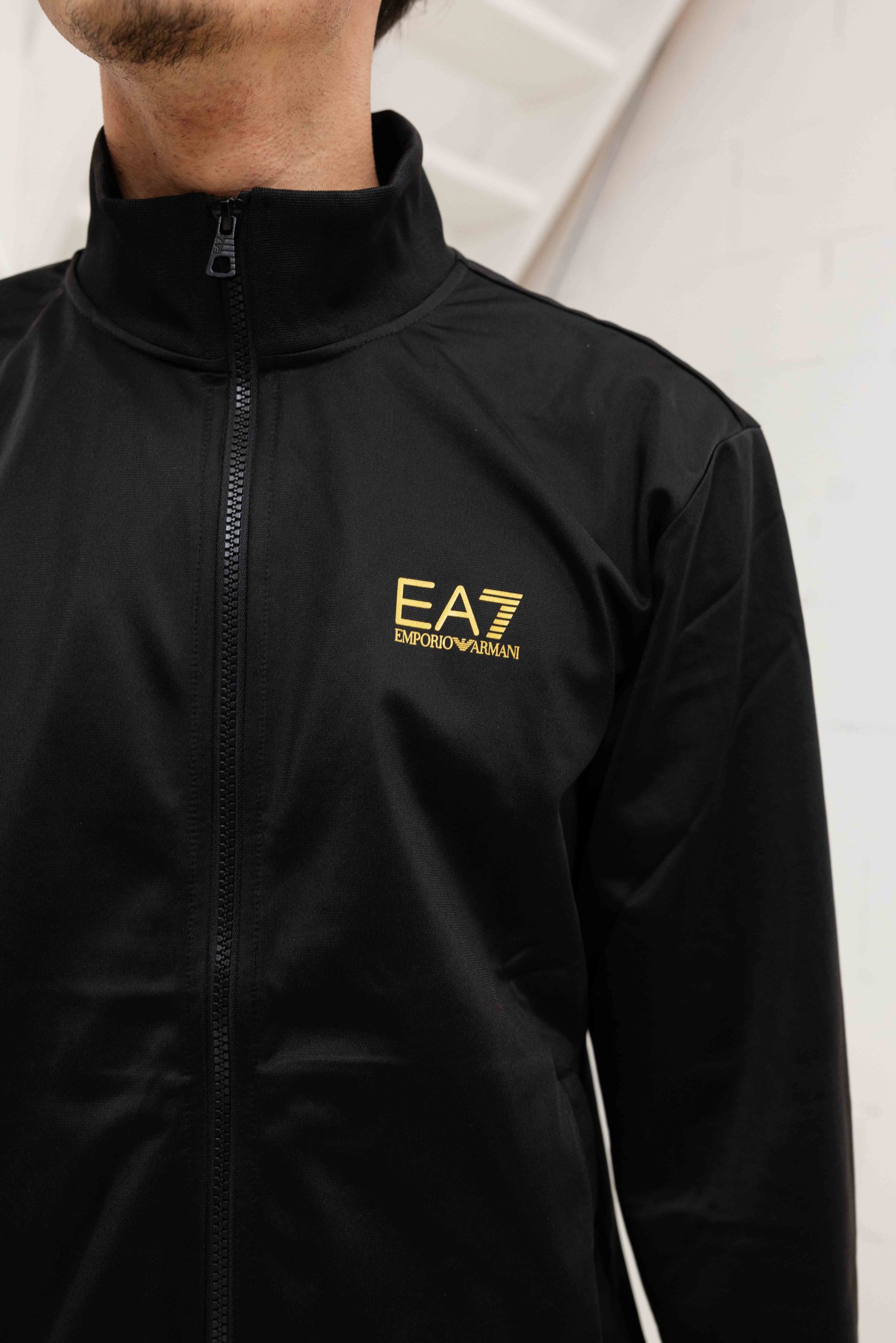 EA7 Emporio Armani 8NPV65 Trainingspak Heren Zwart/Goud