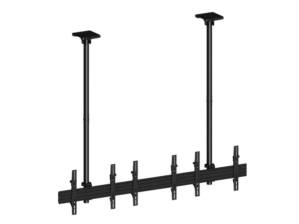 Multibrackets M Menu Board Mount Pro MBC3X1U - Beslag - aluminium, stål - sort - skærmstørrelse: 40