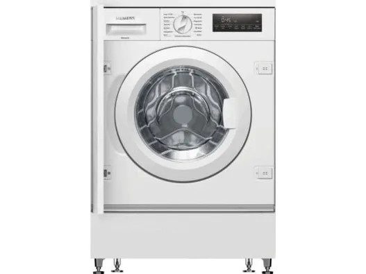 Siemens iQ700 WI14W443 - Vaskemaskine - indbygget - bredde: 59.6 cm - dybde: 57.4 cm - højde: 81.8 cm - frontbetjening - 55 liter - 8 kg - 1400 rpm - hvid