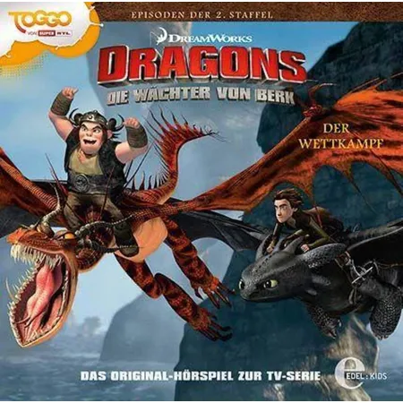 Edel Hörspiel CD Dragons 14 Wettkampf