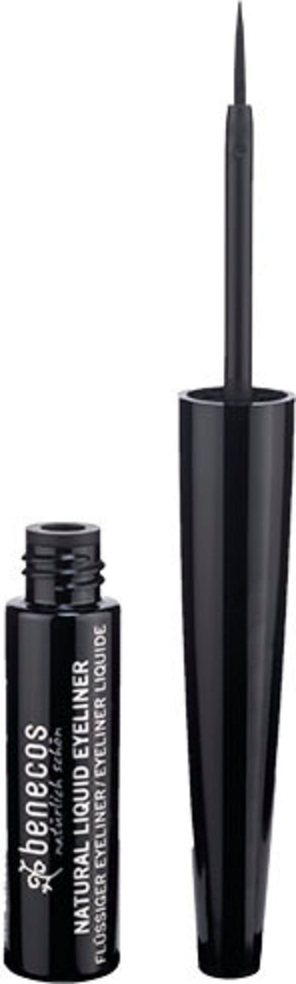 benecos  Natural Liquid Eyeliner, Black (3 g)