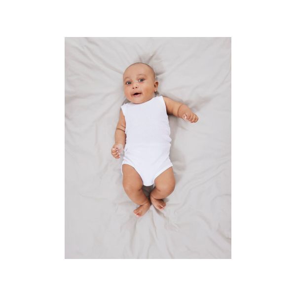 Name It Romper Zonder Mouw 3-Pack Bright White