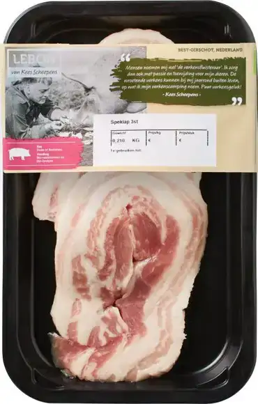 Varkens speklappen