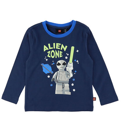LEGO® Wear Schlafanzug - LWAgan - Dark Navy/Blau m. Alien