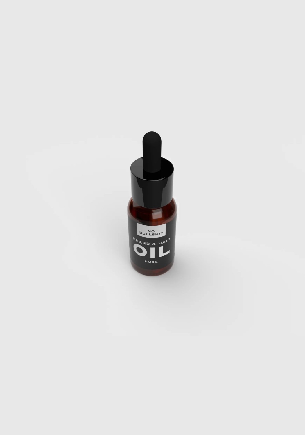 No Bullsh!t Bart- und Haaröl Beard & Hair Oil Nude