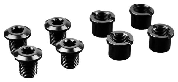 Kit Vis Cheminée AbsoluteBlack 4 Short Alu Torx