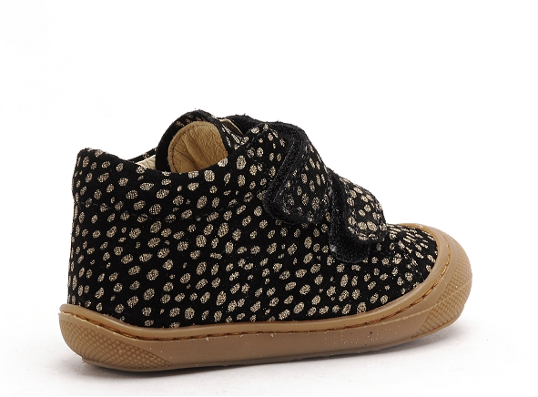 Naturino boots bottine bebe cocoon vl suede pr.pony noir