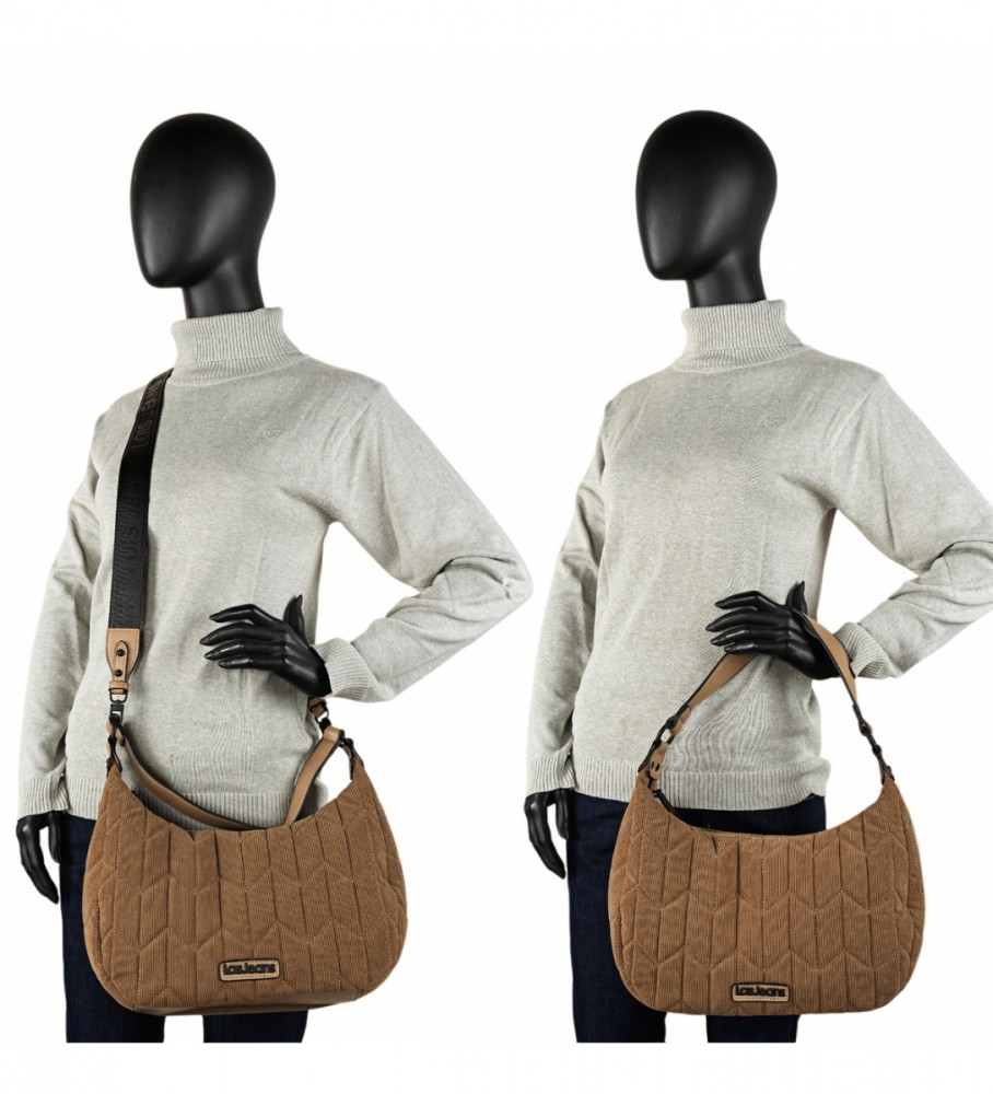 Bolso de ombro Lois Alça de ombro adicional LOIS 316656 taupe