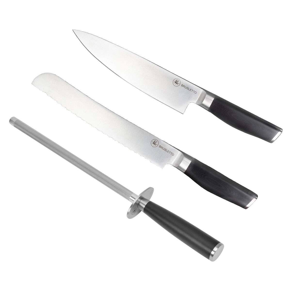Knivsett 2 kniver + slipestål