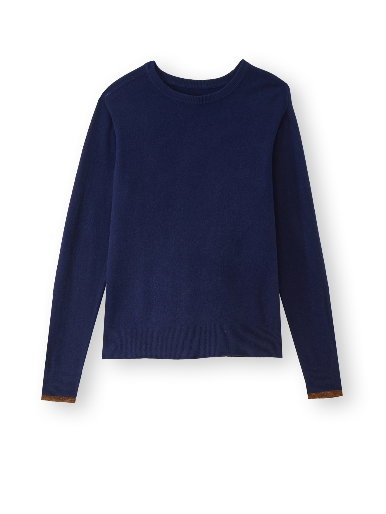 Pull col rond maille douce