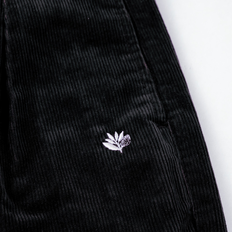 PANTALON CHINO OG - VELOURS ROULETTÉ NOIR