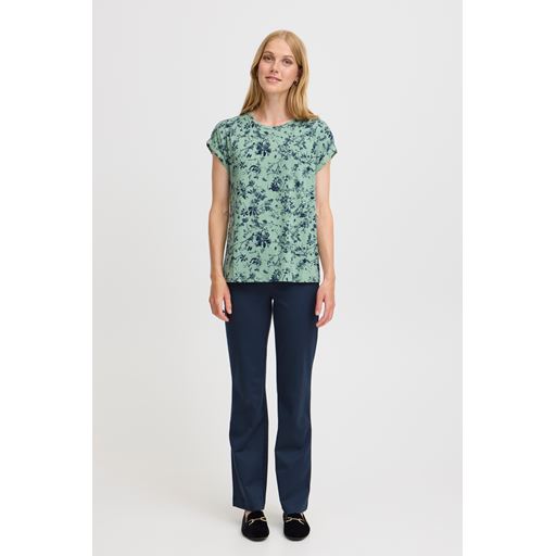 Fransa Kortærmet T-shirt, Green Bay AOP, XL