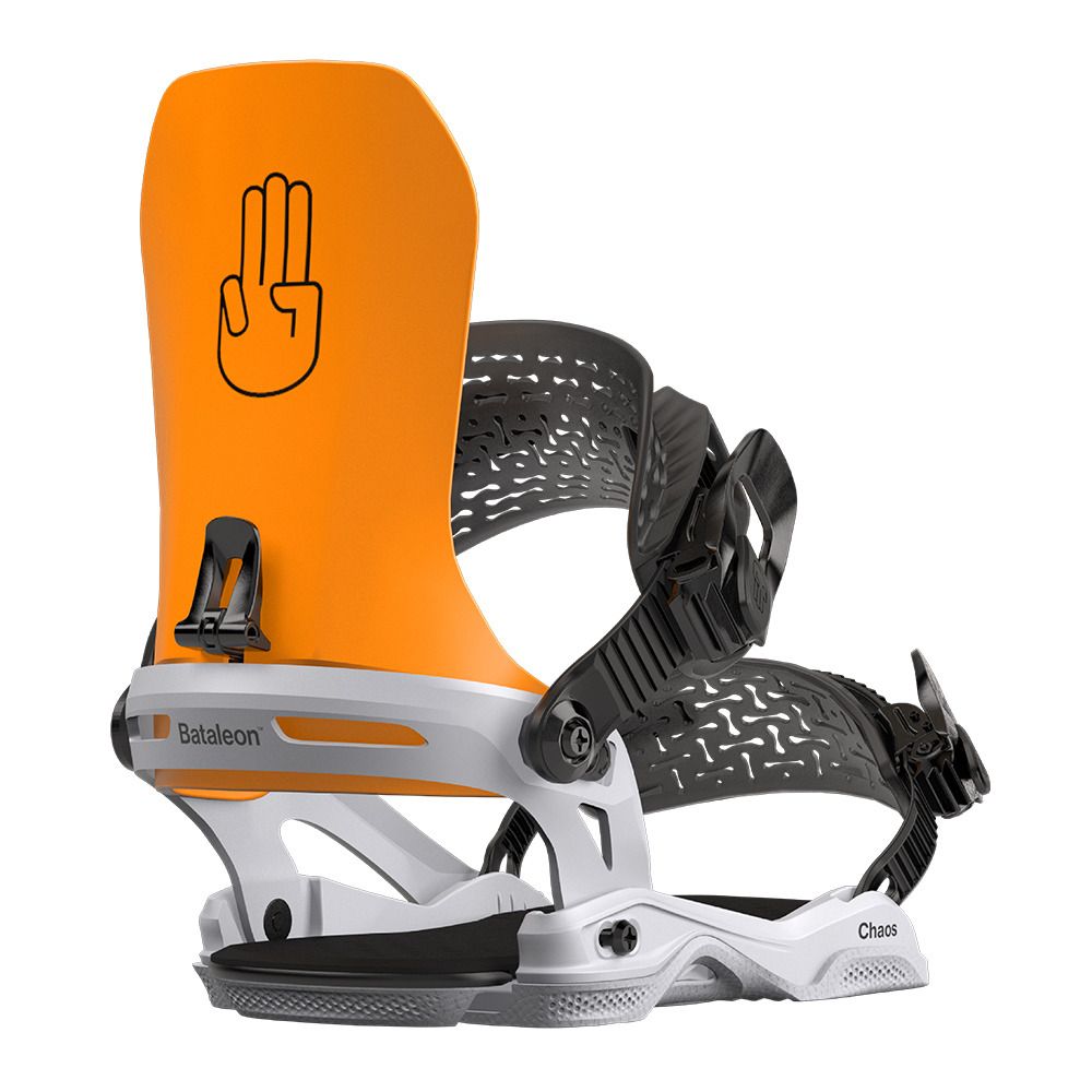 Bataleon CHAOS 23/24 - Fixations snowboard Homme orange