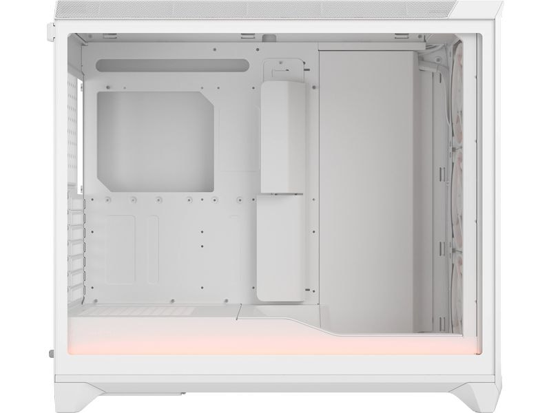 Fractal Design PC-Gehäuse Meshify 3 XL Ambience Pro RGB Whi Midi-Tower mit Sichtfenster
