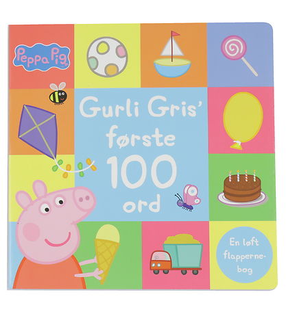 Alvilda Bog m. Flapper - Gurli Gris' F?rste 100 Ord - Dansk