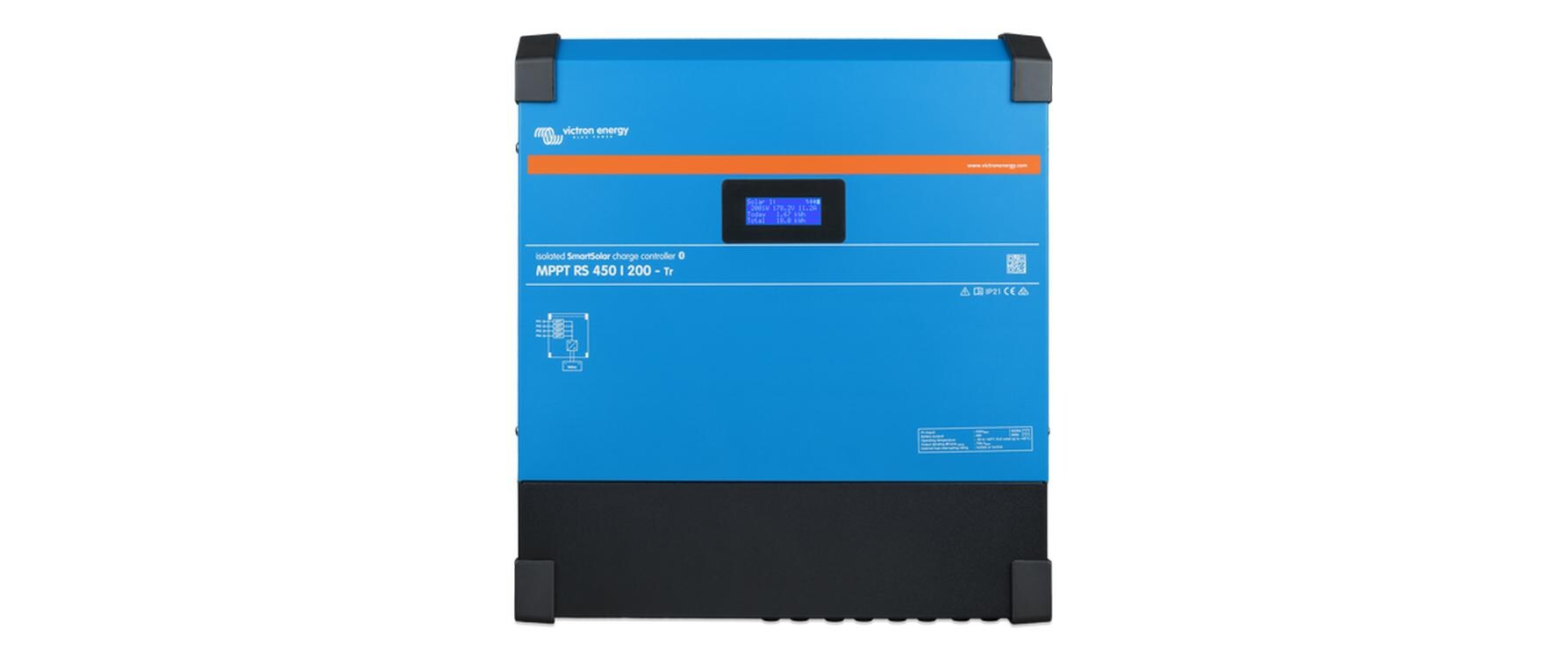 Solarladeregler SmartSolar RS MPPT 450/200 48 V<br>MPPT- Regler mit einem Wirkungsgrad von über 96%