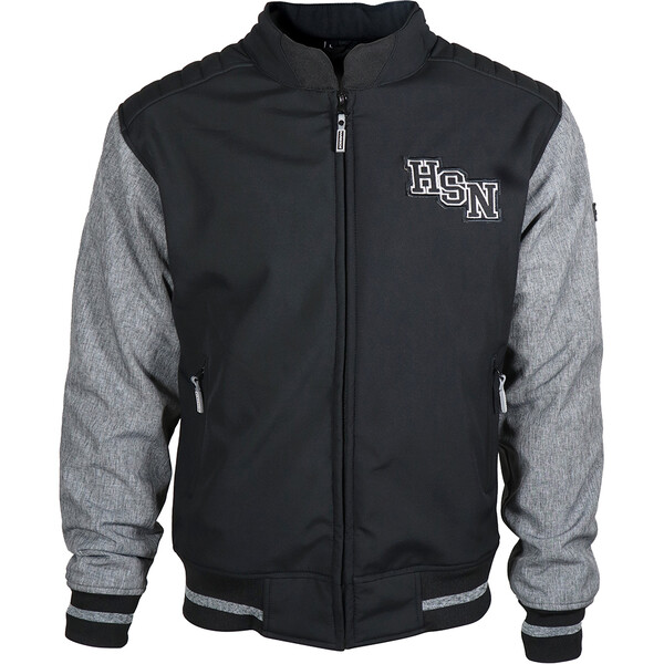 Harisson - Blouson Dodger Noir / Gris