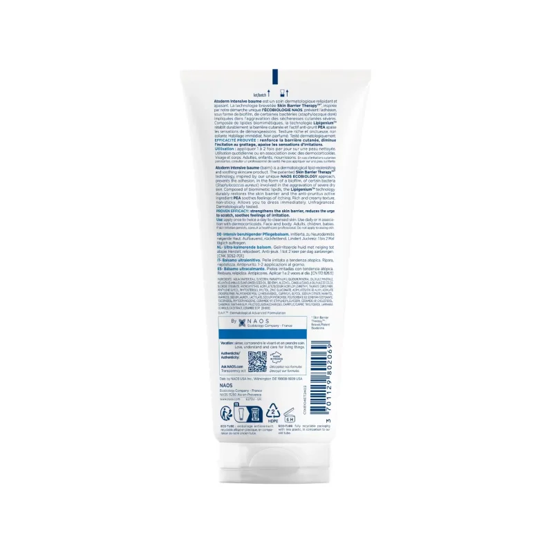 Atoderm Intensive Baume Ultra-Apaisant - 200ml