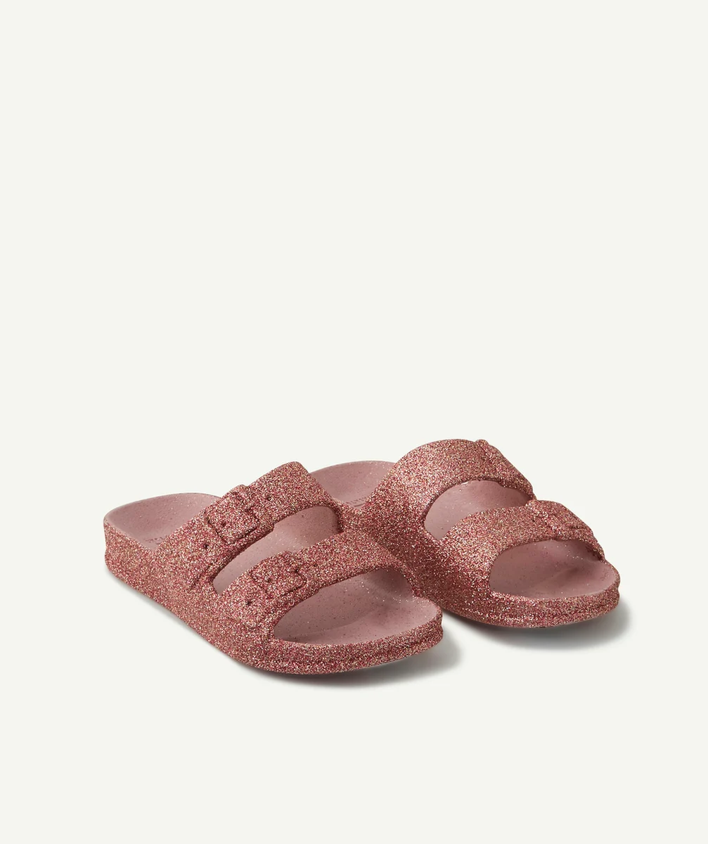 CACATOESSANDALES ROSE PAILLETÉES ET PARFUMÉES FILLE