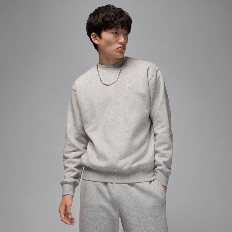 Jordan - Brooklyn Crew - Sweatshirt - Grijs - Katoen