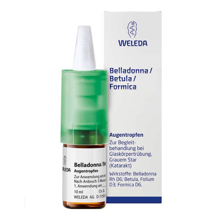Belladonna / Betula / Formica Augentropfen, 10 ml