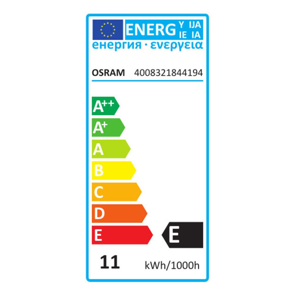 LYSPÆRE OSRAM KLOT CLASSIC P 11W 50LM E14