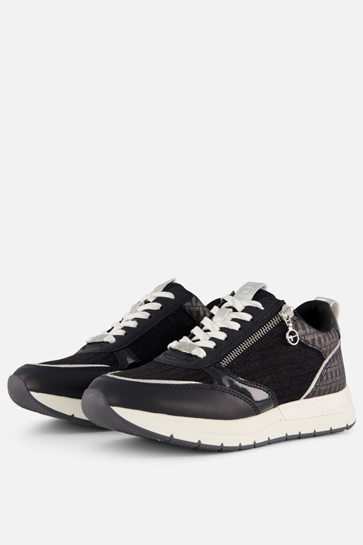 Tamaris Essential Sneakers beige Textiel