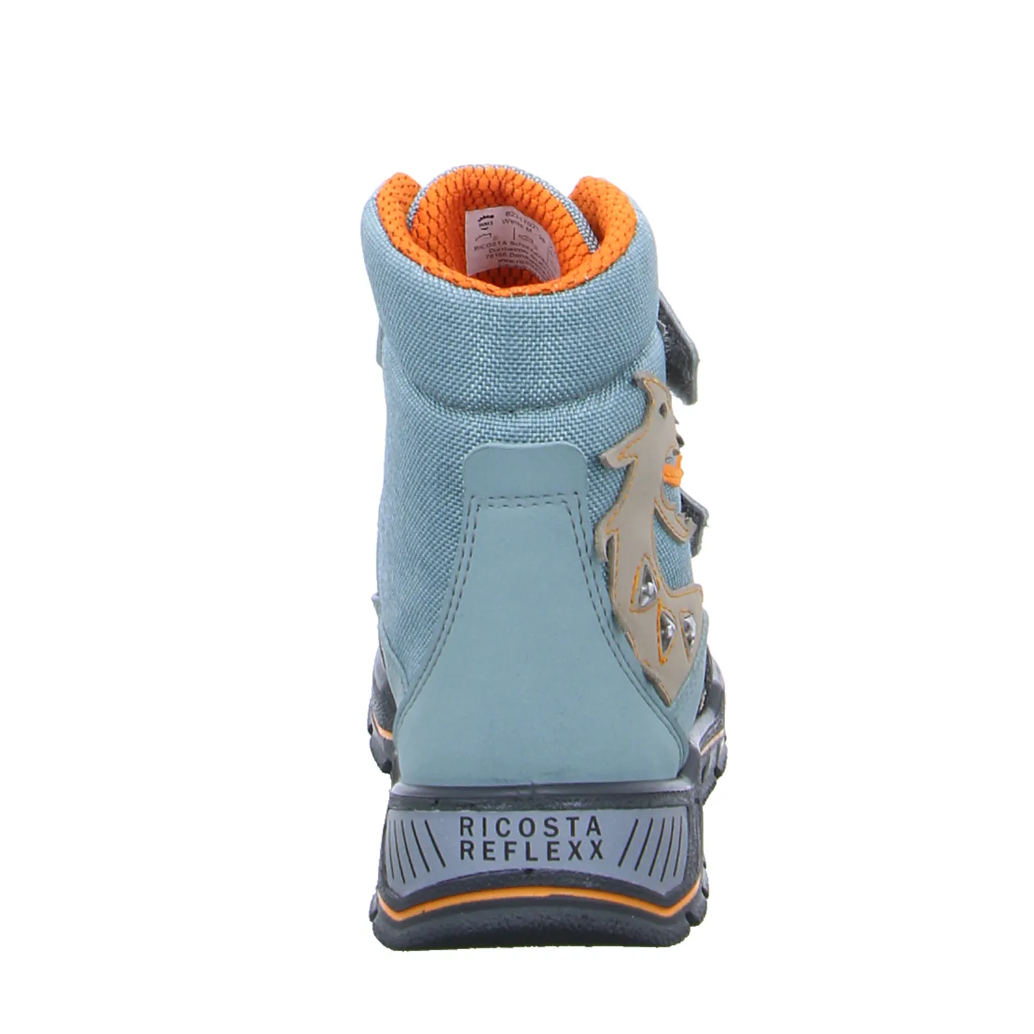 RICOSTA Kleinkinder-Snowboot  Membran Altsilber Textil  Jungen Schneestiefel