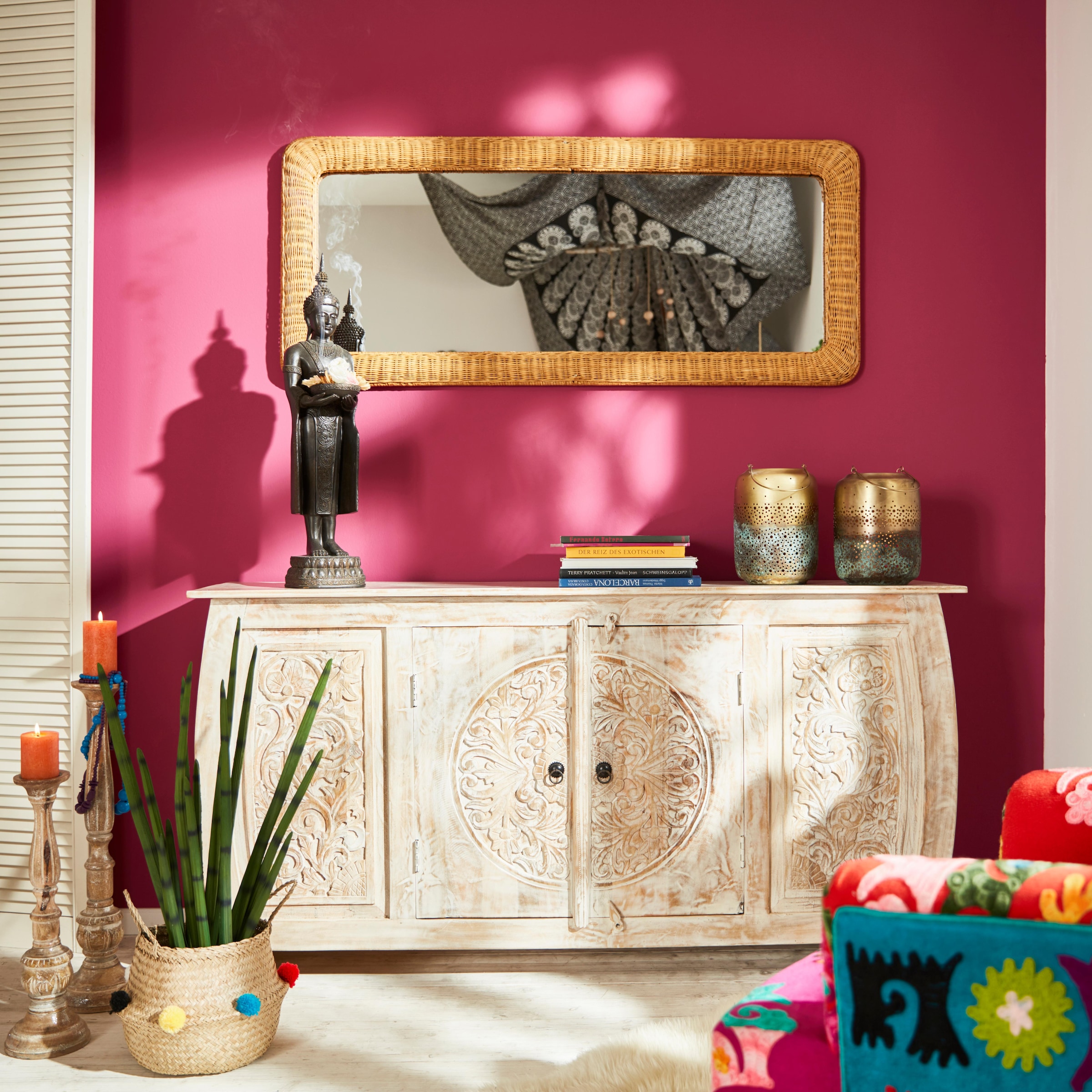 Home affaire Sideboard Kommode, Breite 166 cm