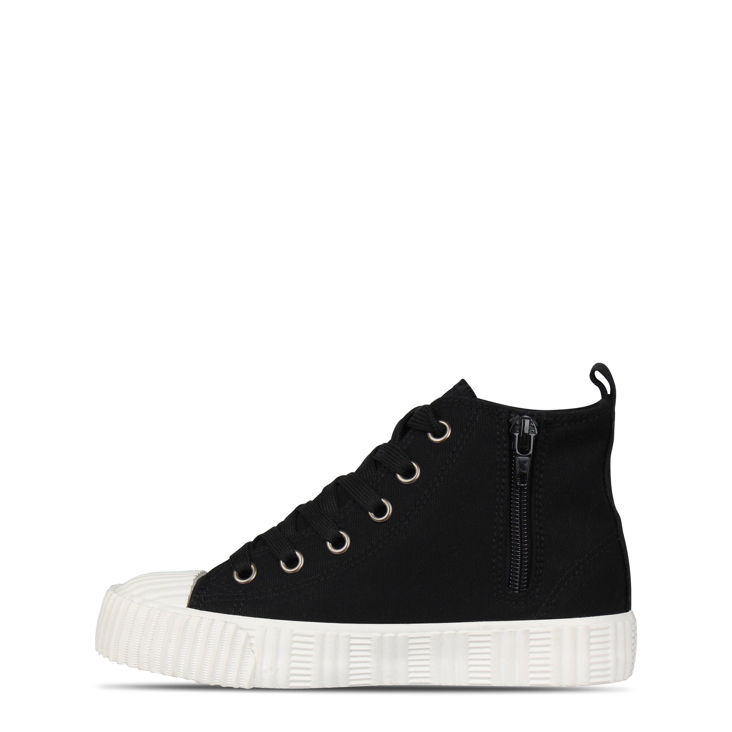 Be You Girls High Top Canvas Trainers