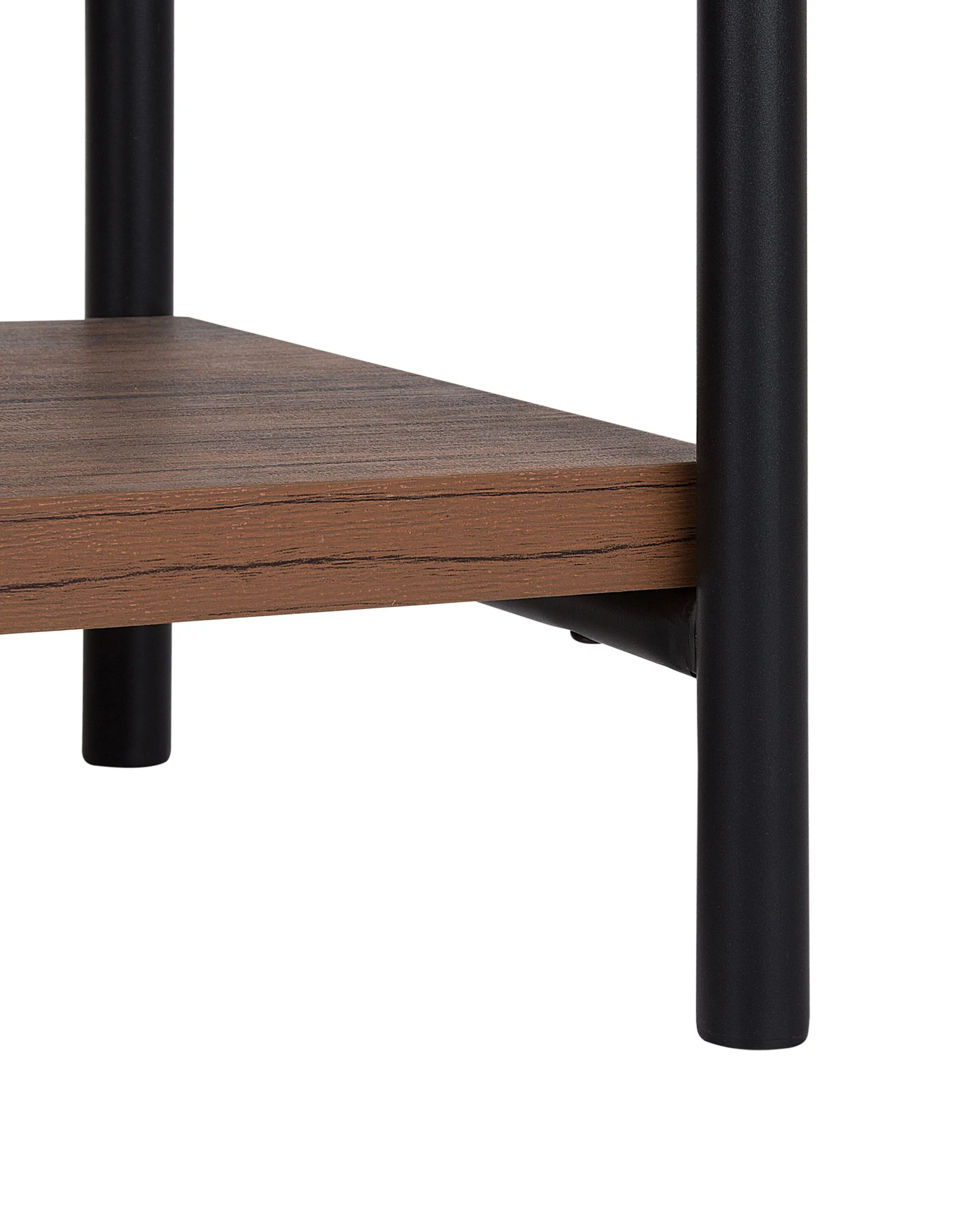 Opbergkast met 4 planken BRISBANE 160 cm Donkerbruin
