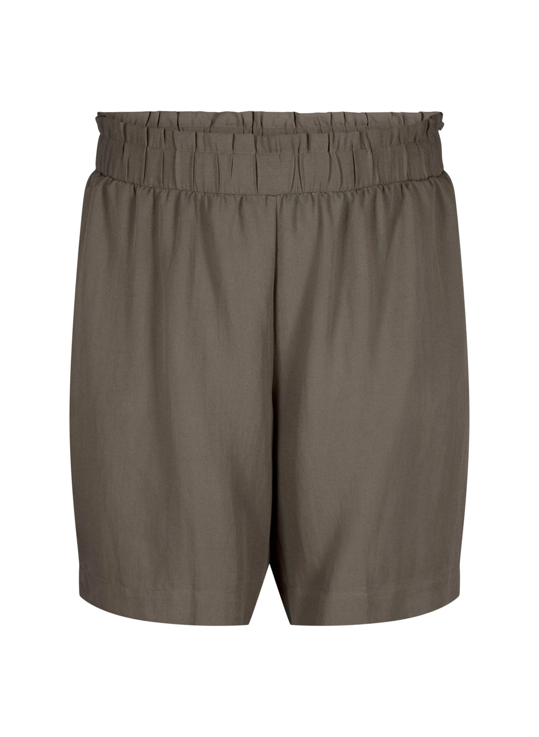 Løse shorts i viskose