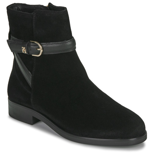 Tommy Hilfiger - ELEVATED ESSENTIAL BOOT SUEDE - Noir