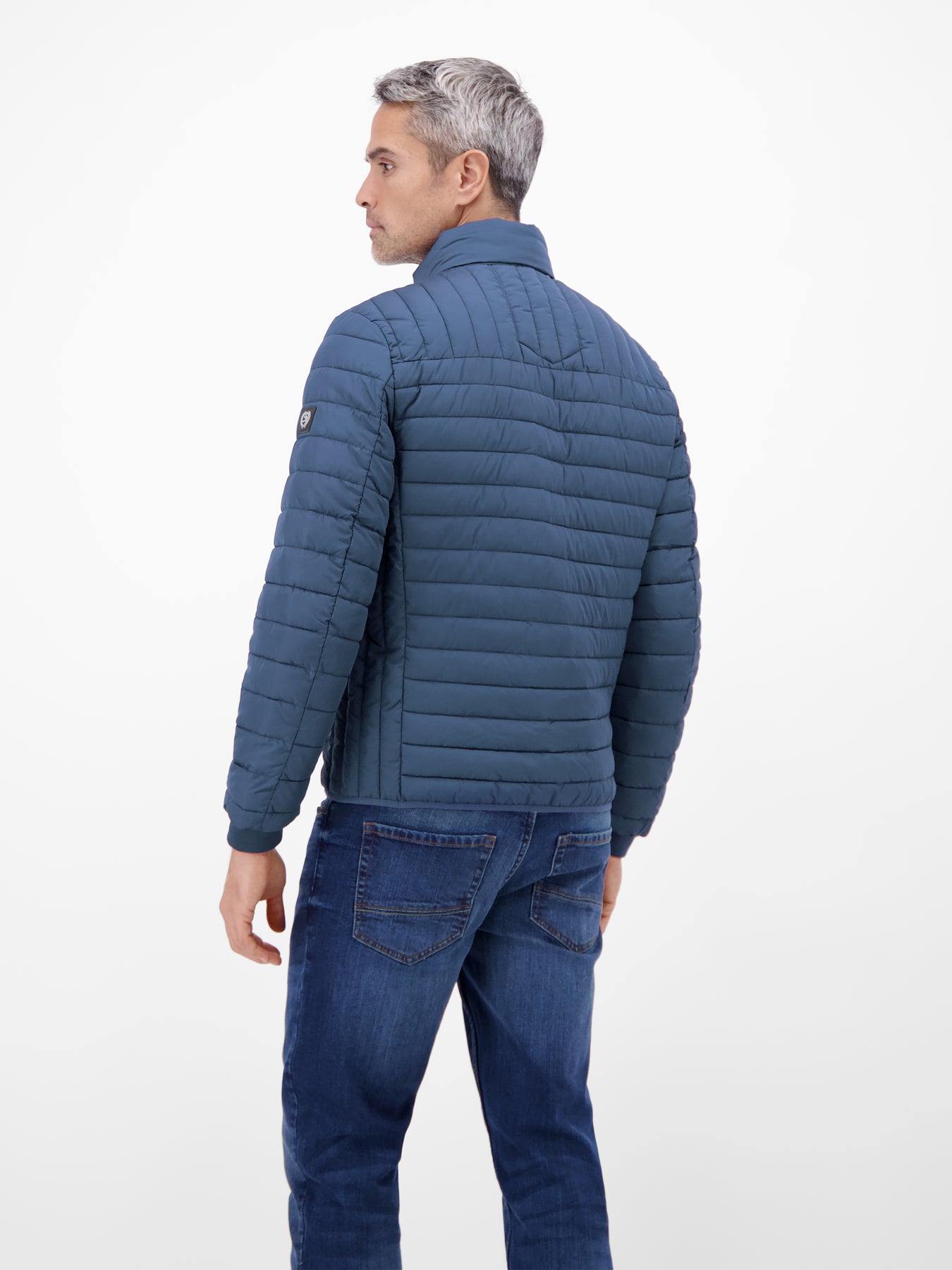 Steppjacke, wind- und wasserabweisend, gefüttert