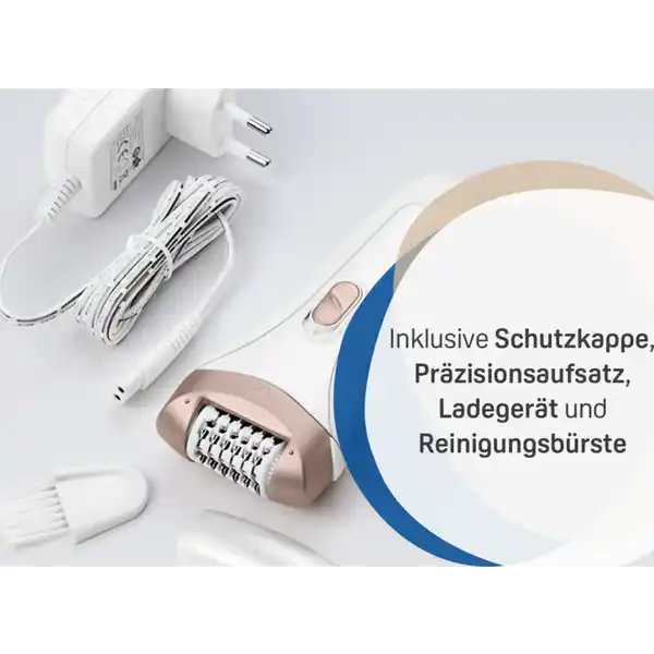 Epilierer rose / weiß