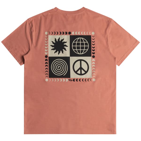 T-shirt QUIKSILVER PEACE PHASE SS TEE CANYON CLAY