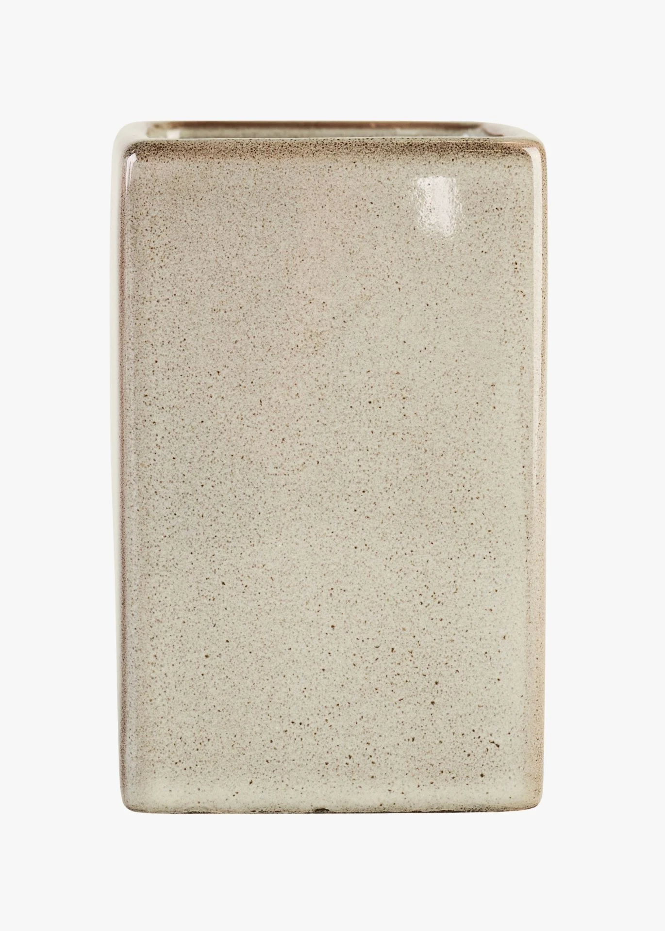 Tannbørsteholder grønn - 7,2x7,2x11 cm