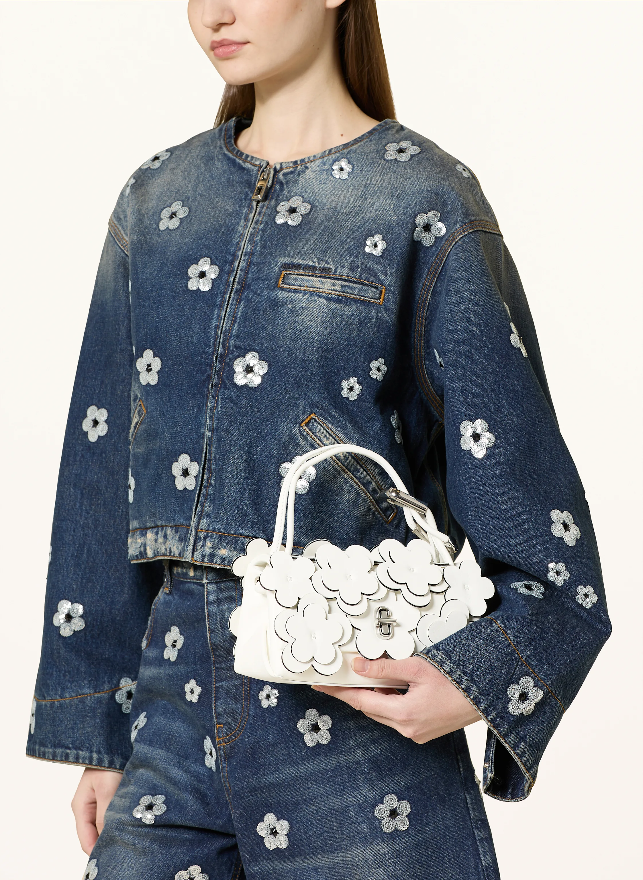 MARC JACOBS Handtasche THE DAISY APPLIQUE MINI DUAL BAG