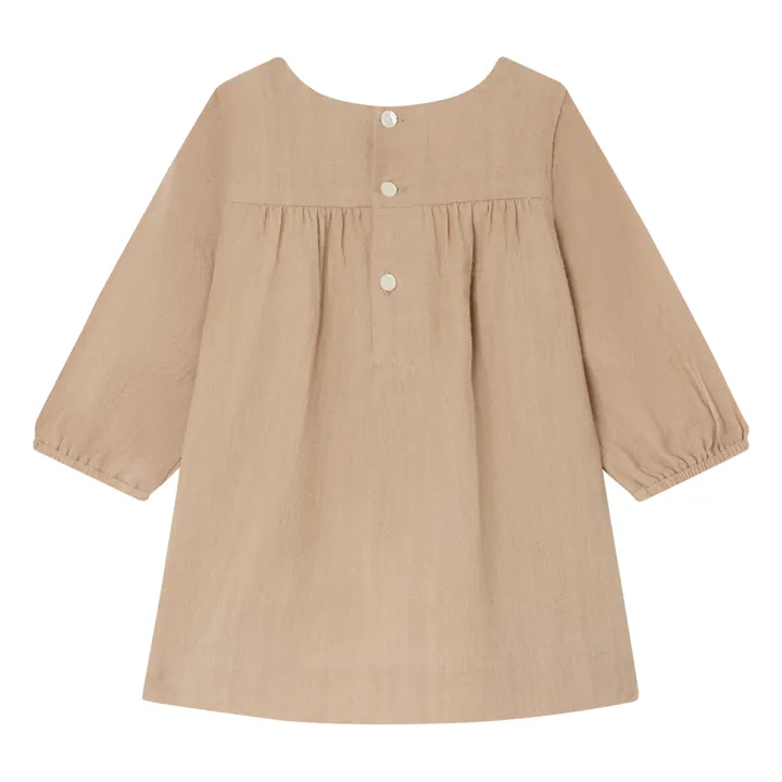 Bonpoint Robe Laine et Coton Dipiki | Beige