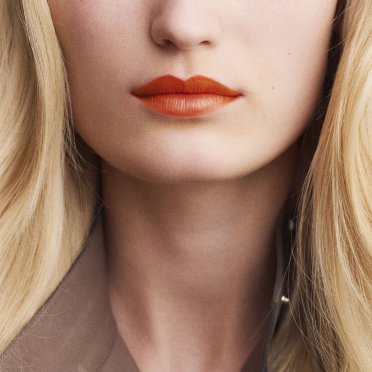 HERMÈS Rouge Hermès, satin lipstick, Orange Boîte