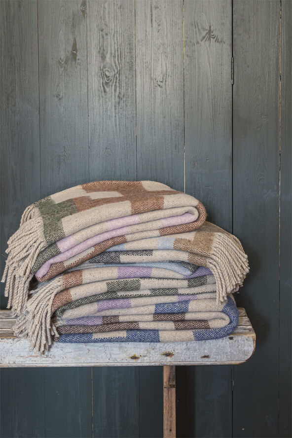 Mette Ditmer MAZE throw Chocolate