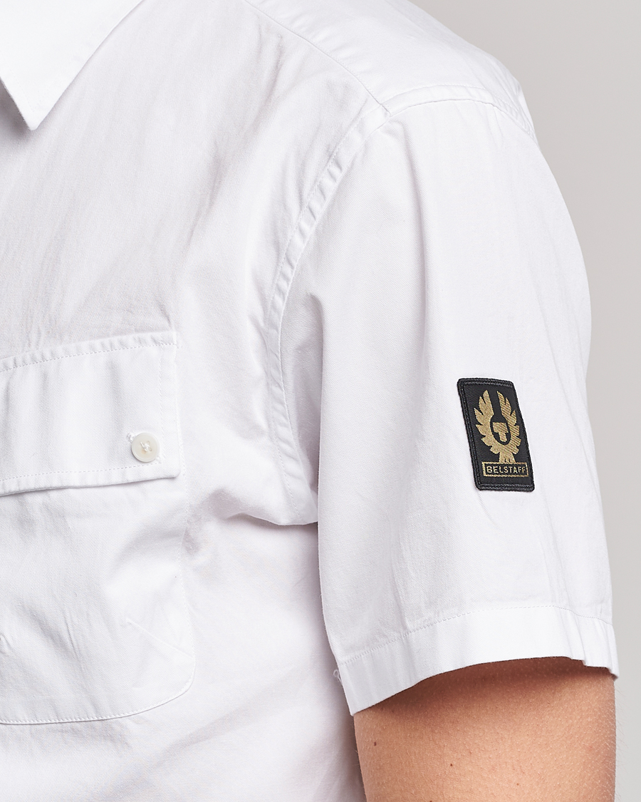 Belstaff Short Sleeve Pitch Shirt White