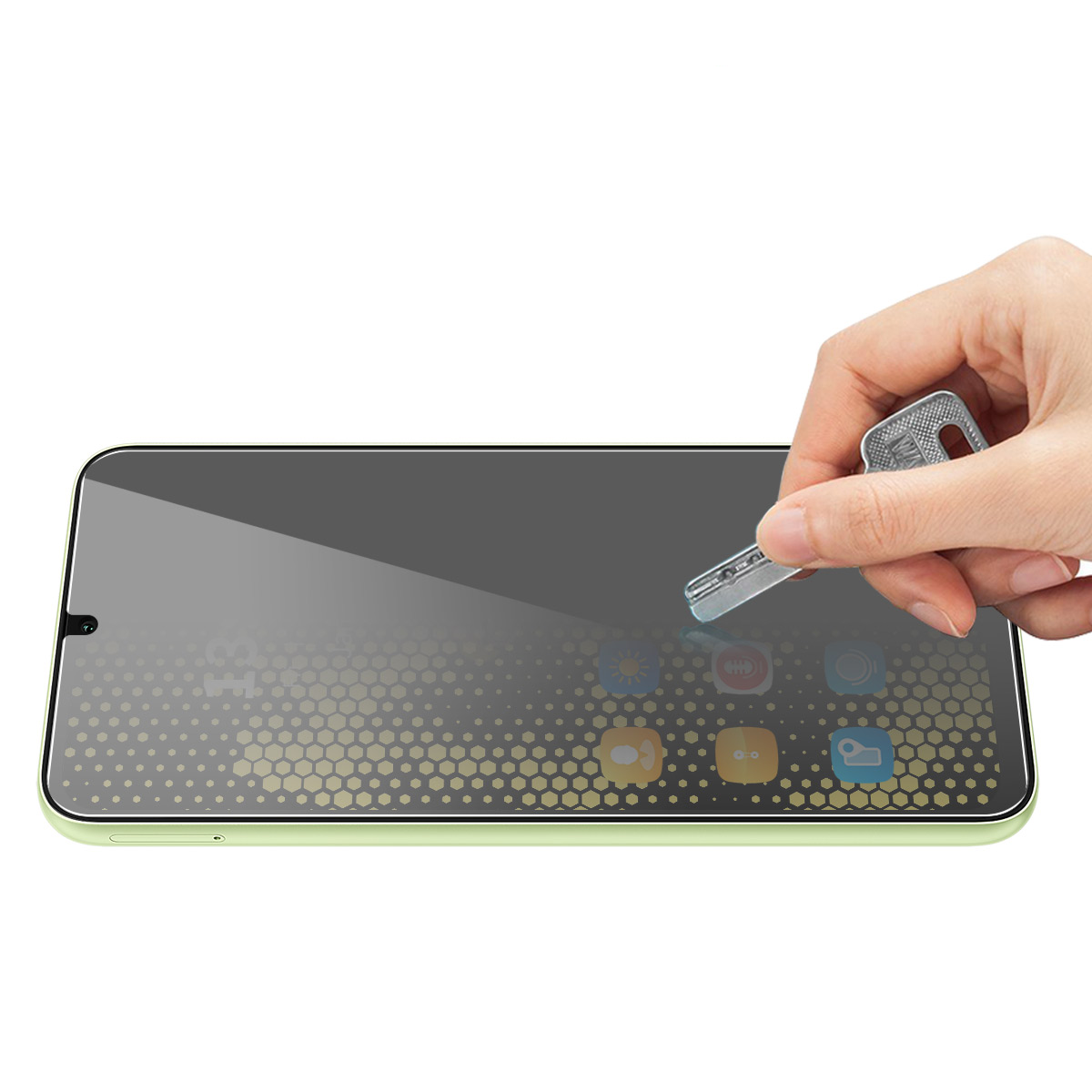 Xiaomi Redmi 14C Privacy Vollbild Panzer Glas Display Full-Screen (Anti-Spy)